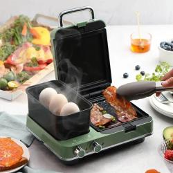 摩飞多功能早餐轻食机， 就是一个mini的移动厨房