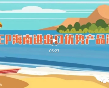 锁定最优“关税减让”，RCEP海南进出口优势产品“三张清单”发布